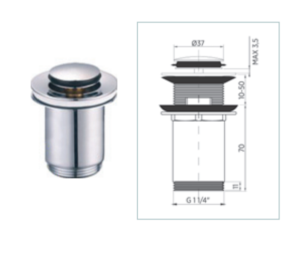 Accesorios · Muebles · 30607 · Cromo