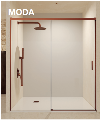 Moda · Frontal 1 fijo, 1 corredera